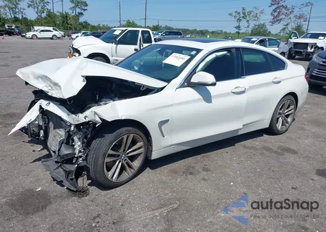 2018 BMW 430I Gran Coupe z USA, uszkodzony, nr VIN WBA4J1C53JBG76539